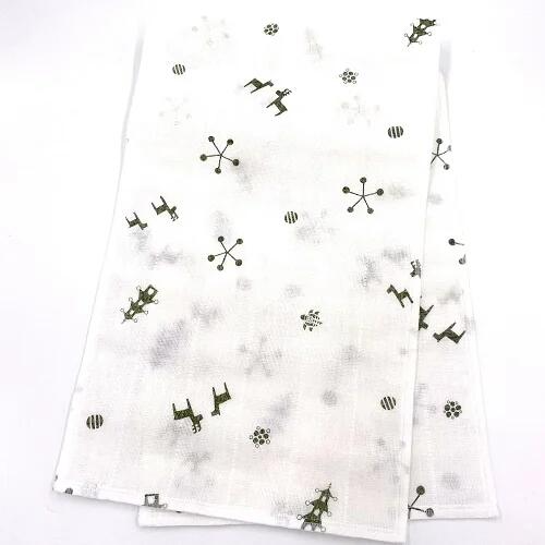 古都奈良のたおる 【カラー選択可】 1枚入り ガーゼタオル 綿100％ 約30cm×100cm 蚊帳生地タオル 蚊帳生地 吸水 速乾タオル 奈良柄 肌ざわり サウナ スポーツ ガーデニング 洗顔