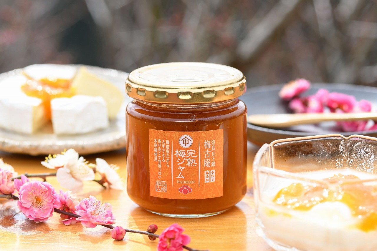 完熟梅ジャム（大）無添加 お徳用 梅古庵 奈良県 奈良市 なら