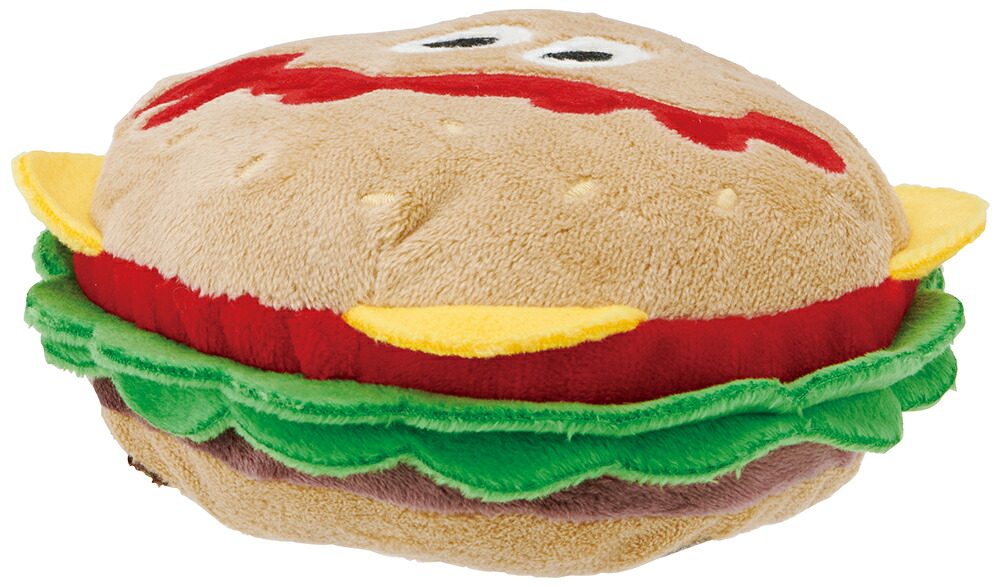ぬいぐるみ型リール付きパスケース バーガーコンクス ハンバーガー skater スケーター/PASC1_529122 奈良県 奈良市 なら