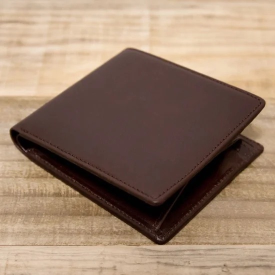 『本革シンプルな二つ折り財布』 選べるカラー 4色 日本製 本革 財布 二つ折り財布 レザー ヌメ革 おしゃれ シンプル レディース メンズ プレゼント ギフト コンパクト ミニ (HARUHINO)