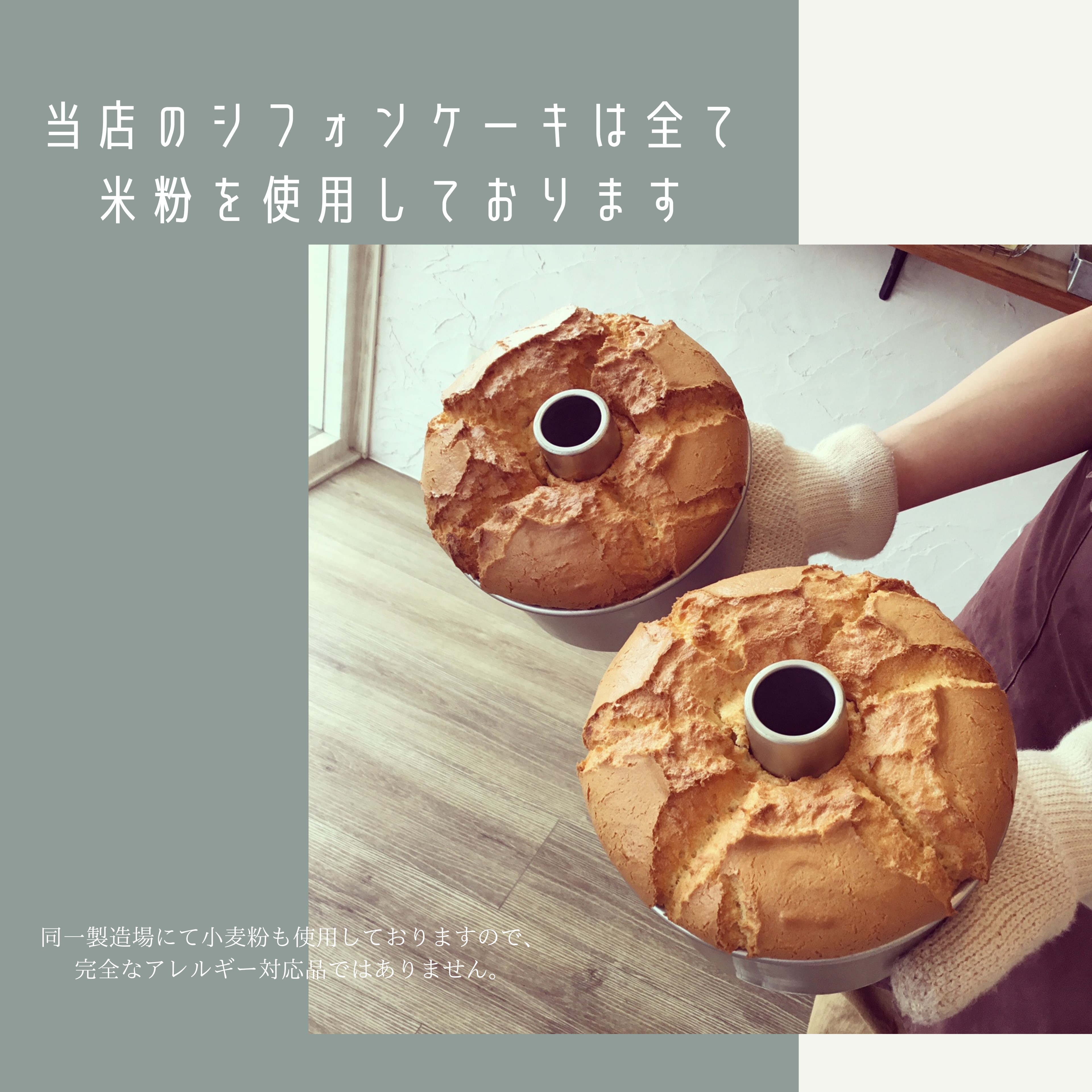米粉シフォンケーキ６個セット 〈シフォンのお店PUKKU〉 プレーン チョコレート いちご 塩キャラメル 抹茶ミルク ミルクティー 米粉 シフォンケーキ シフォン スイーツ 奈良県 奈良市 奈良 なら