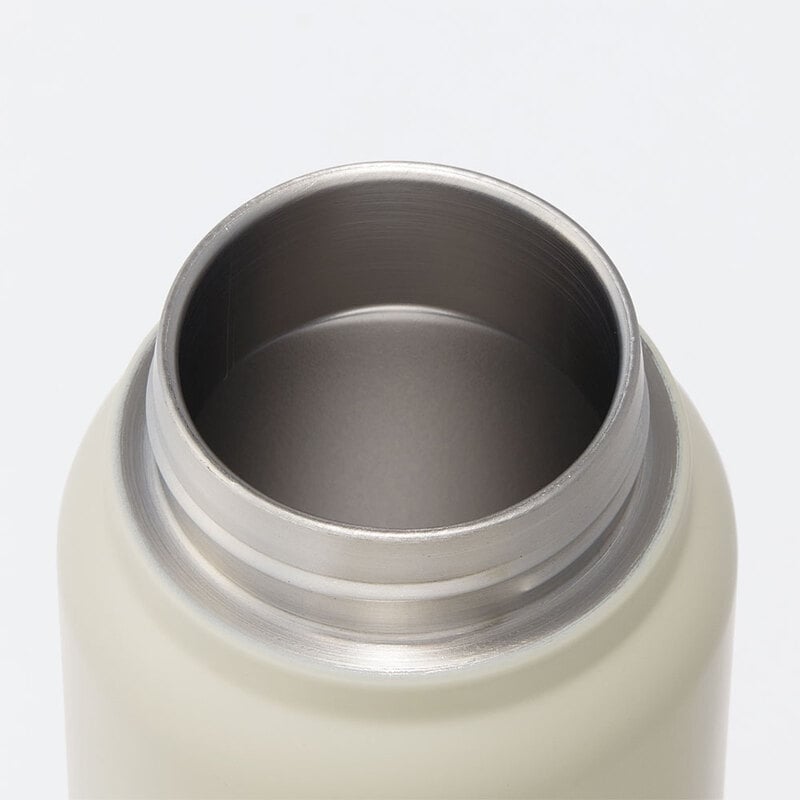 スクリューハンドル付きマグボトル 500ml 保温保冷「くすみグレー」〈スケーター株式会社〉 マグボトル 水筒 アウトドア 直飲み STSC5_4973307579165 奈良県 奈良市 なら