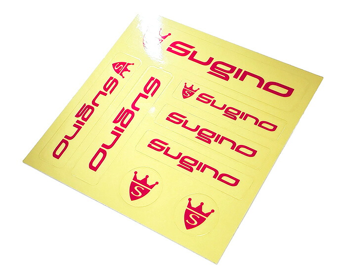 Sugino Sticker Sheet Clear＆Black ステッカー クリア ブラック 株式会社スギノエンジニアリング 奈良県 奈良市 なら 8-045