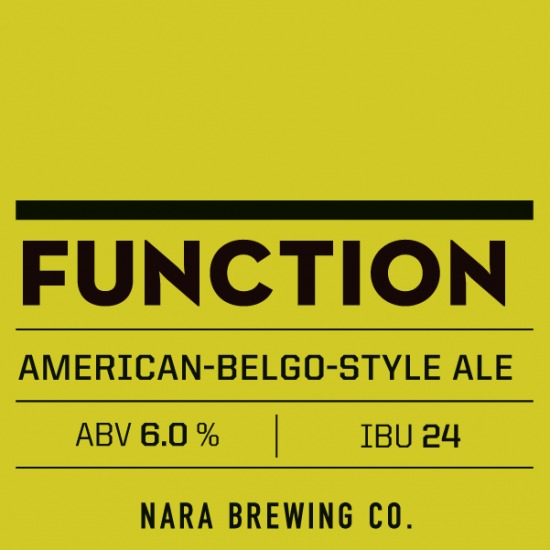 クラフトビール FUNCTION(奈良醸造の定番缶ビール)1本350ml×4本セット 奈良醸造 奈良県 奈良市 I-223