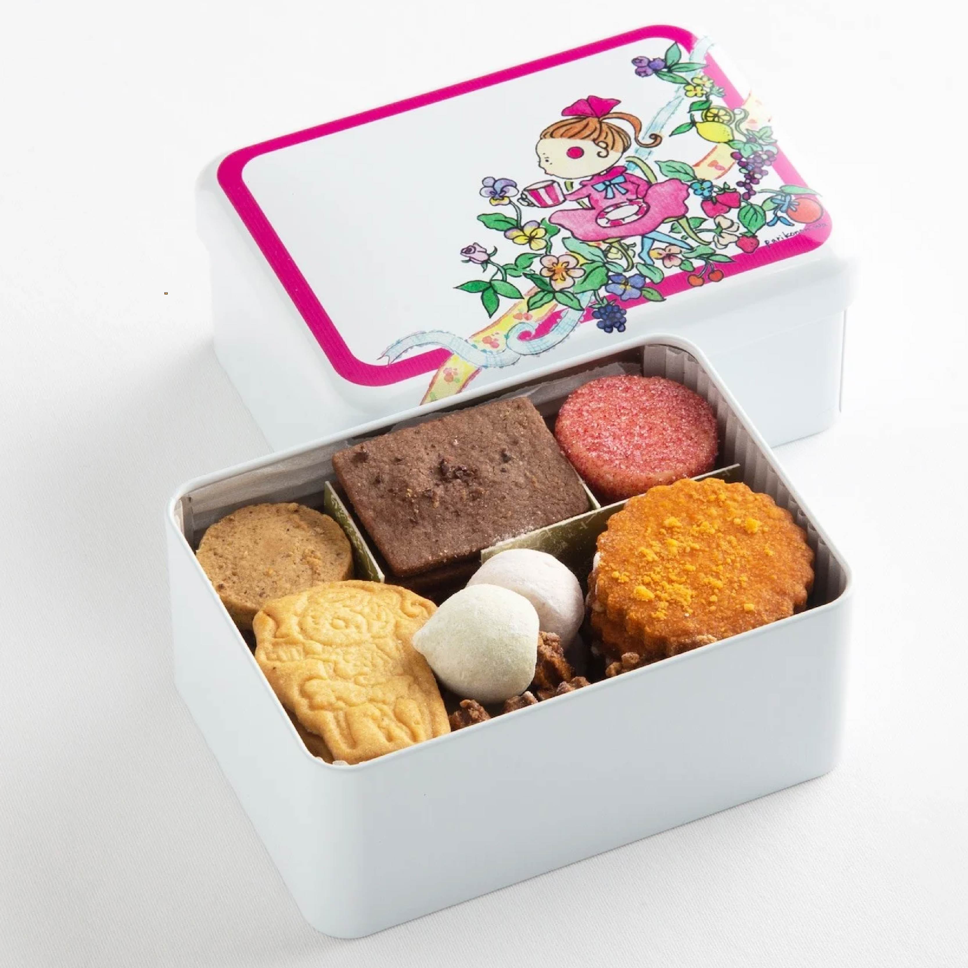 パリ子のプチサブレ缶 クッキー缶 クッキー 菓子 詰め合わせ 洋菓子 お菓子 焼き菓子 詰め合わせ セット バター サブレ かわいい 可愛い スイーツ おやつ ギフト プレゼント 贈答 贈り物