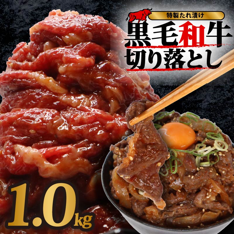 黒毛和牛 切り落とし 400g~4.8kg 小分け 牛肉 牛 肉 和牛 切落し きりおとし 切り落とし肉 味付け肉 定期便 選べる容量 国産 大和牛 ブランド牛 冷凍 スライス タレ 特製タレ タレ漬