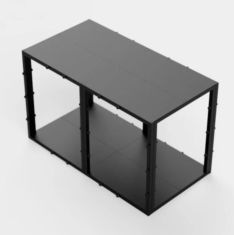 ベッド シングル セミダブル ダブル 耐震ベッドフレーム 家がつぶれても命を守る家具 シンプル 黒 白 耐震 ベッドフレーム フレームのみ シェルターベッド 『TETUNOMA（鉄の間）』 シェルター