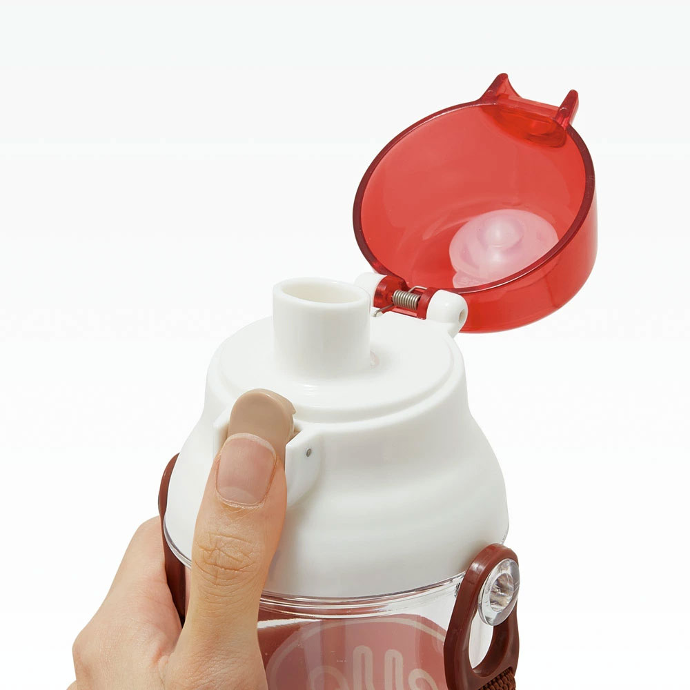 直飲み 水筒 クリア ボトル 480ml PSB5TR バーガーコンクス 【キャラクター 子供 可愛い ワンプッシュ ダイレクト 軽量】スケーター 725692 奈良県 奈良市 skt053