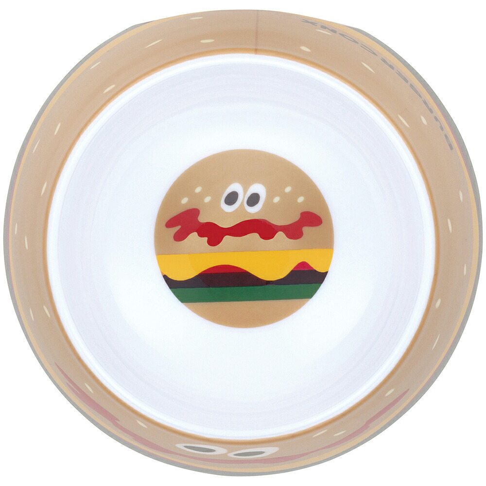 メラミン製 フード ボウル ペット 食器 エサ 犬 メラミン キャラクター バーガーコンクス BURGER CONX 男の子 女の子 いぬ 餌 エサ 皿 ワンちゃん わんちゃん PMFB1