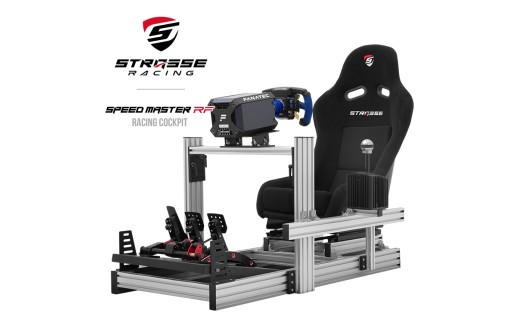 STRASSE SPEED MASTER RF レーシングコックピット シート付 ／ コスティック ベースフレーム 高剛性 バケットシート アルミフレーム 公式ライセンス商品 【cstk0007】