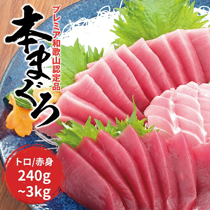 本マグロ（養殖）トロ＆赤身セット 240g～3kg 【1か月以内に発送】【年末発送】 【nks113】【nks110D】【nks105B】【nks111】【nks112】