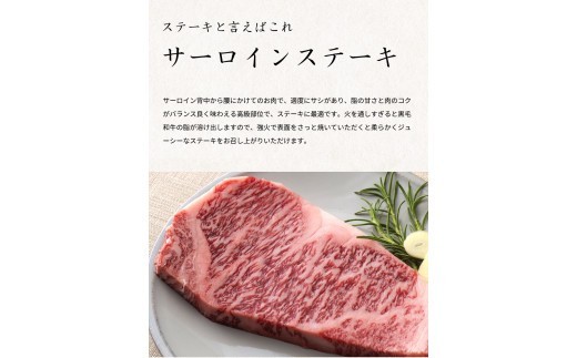 熊野牛A4以上ヒレシャトーブリアンステーキ100g×2枚&霜降りサーロインステーキ180g×2枚 / ヒレ シャトーブリアン サーロイン ステーキ 熊野牛 A4【uot766】