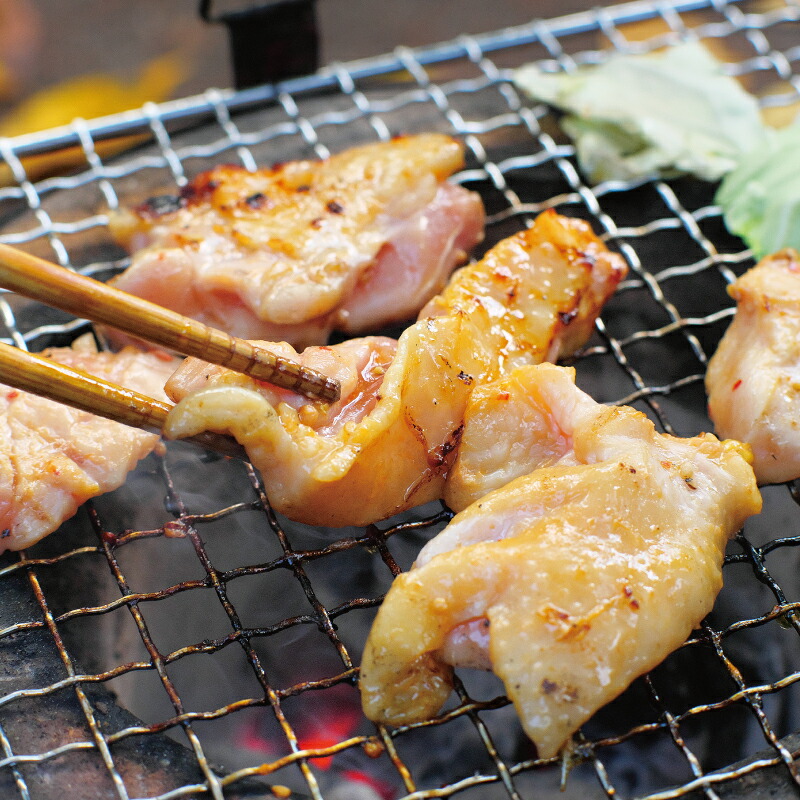 鶏味付焼肉(たれ味) 400g×5パック 合計2kg【冷凍】 / 肉 鶏肉 小分け 味 焼き肉 焼肉 さつまいも鶏 鳥 薩摩【tnk201A】