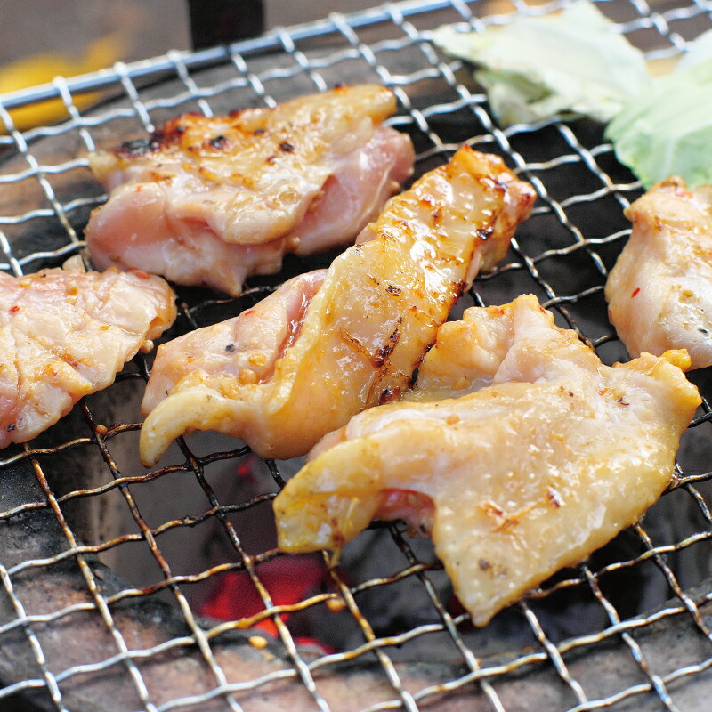 鶏味付焼肉 たれ味 400g×3パック 塩だれ味 400g×2パック 合計2kg【冷凍】 / 肉 鶏肉 小分け 味 焼き肉 焼肉 さつまいも鶏 鳥 薩摩【tnk203A】