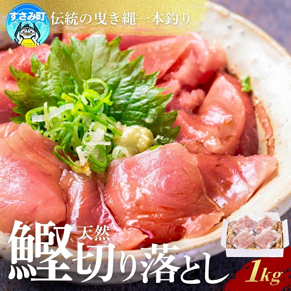 すさみ町産 ケンケン鰹の切り落とし　1kg (100g10パック) 冷凍 / かつお 切り落とし カツオ 鰹 ケンケン鰹 曳き縄 人気 おすすめ【mix011】