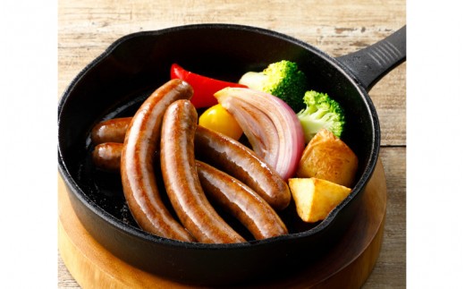 【食べ応え抜群 16本入り】古座川ジビエ 生ソーセージ鹿肉(チリパウダー&にんにく)600gセット(4本入り×4P) 小分け ソーセージ セット 鹿肉 ジビエ にんにく 【gbe104】
