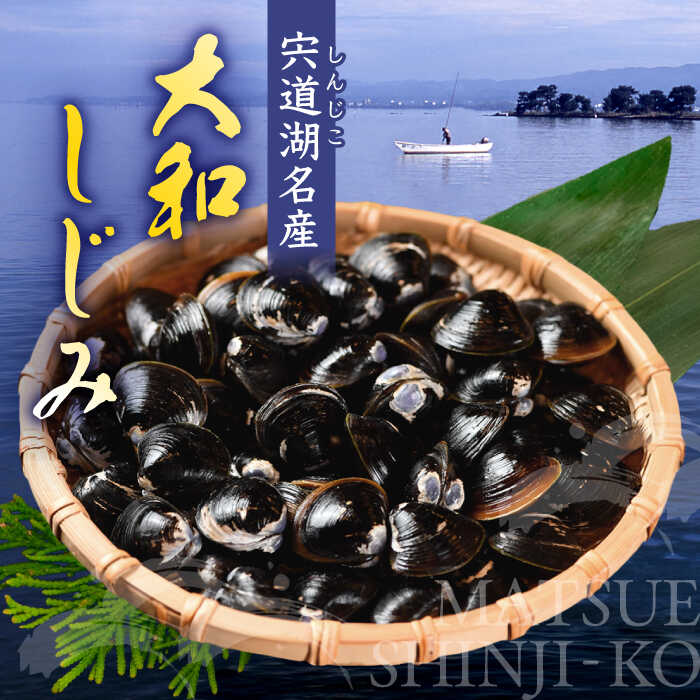 食べる分だけさっと使える！宍道湖産 冷凍大和しじみ Lサイズ (500g×3袋)(500g×8袋) 島根県松江市/平野缶詰有限会社｜[ALBZ008][ALBZ001]