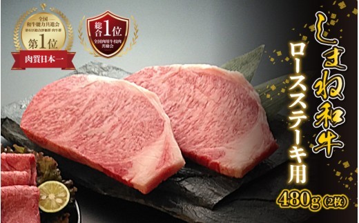 【黒毛和牛】しまね和牛 ロースステーキ用 480g(2枚)