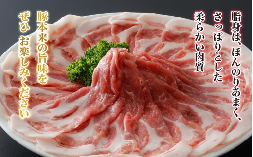豚肉 石見ポークロースしゃぶしゃぶ・ステーキ・小間切れセット 2980g