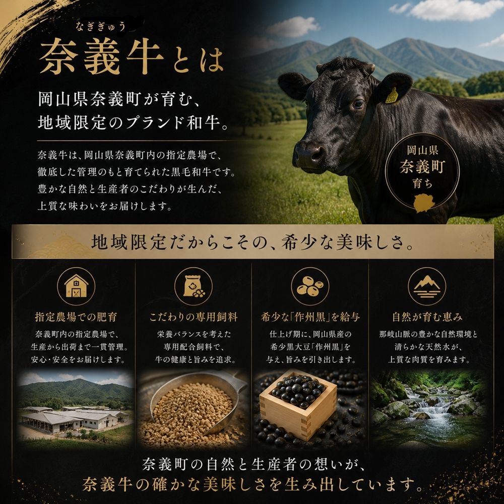 奈義和牛 赤身 しゃぶしゃぶ・すき焼き用 スライス 約500g～1kg / 奈義和牛 なぎビーフ 赤身 スライス しゃぶしゃぶ すき焼き 和牛 国産和牛 牛肉 高級 冷凍 岡山県産 奈義町 【mtsy002】