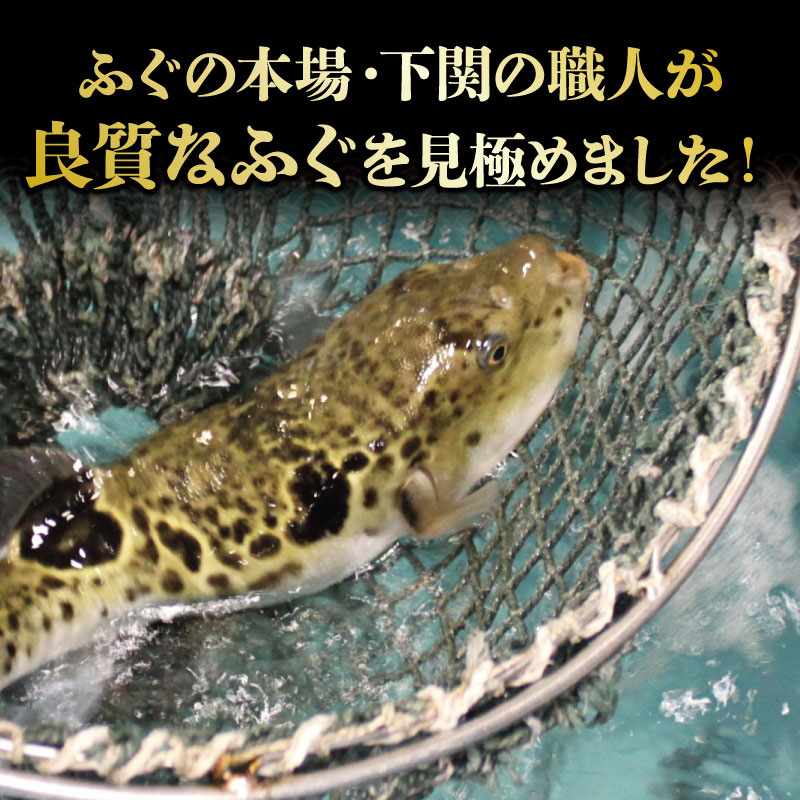 【天然ふぐちり鍋】【たっぷり4人前】 ふぐ唐揚げでも！