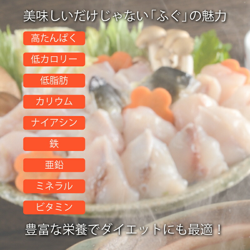 【とらふぐ刺身】【ふぐちり】セット ふぐひれ付き 3～4人前 冷蔵 (解凍出荷)