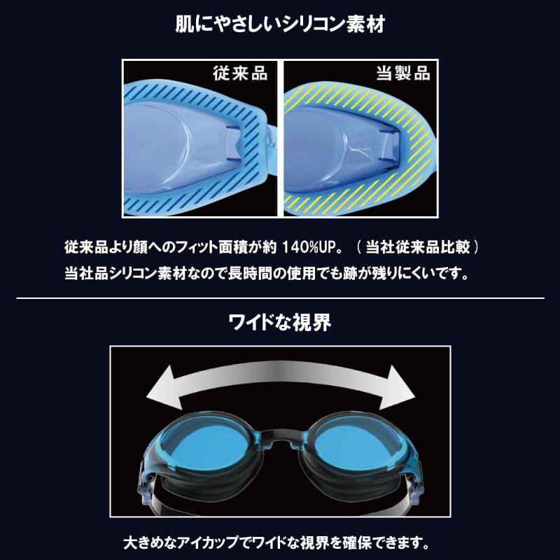 SWANS ゴーグル スイミングゴーグル フィットネス 水泳 選べるカラー 4色 ゴーグル 水中メガネ 曇り止め めがね 眼鏡 アイウェア スイミング 水泳 競泳 メンズ レディース ユニセックス SW-47re