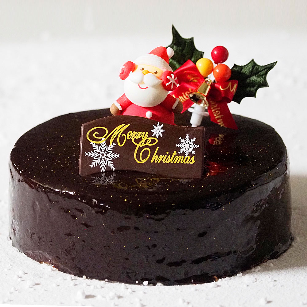 日時指定可 クリスマスケーキ ザッハトルテ 5号 先行予約 4～6名用 冷凍 チョコレート チョコ デザート スイーツ 洋菓子 ケーキ ショコラ モンブラン シュークリーム プリン エクレア お菓子