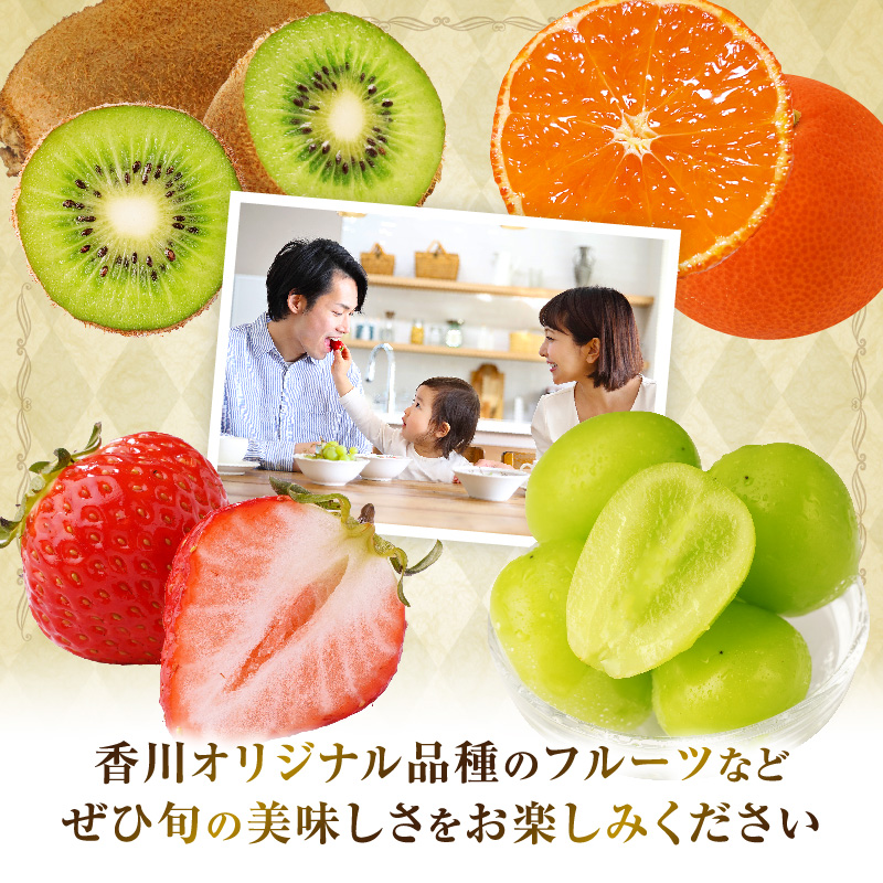 さぬき旬のフルーツ大満足 4回定期便_mk006-t008d