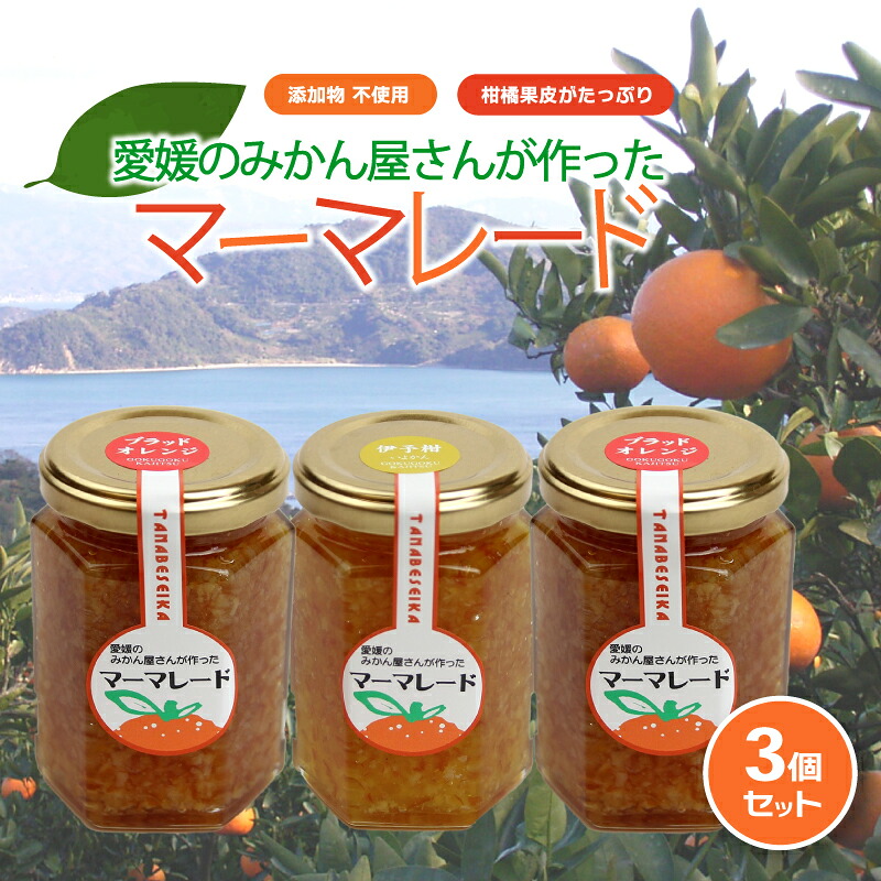 みかん マーマレード 150g×3 | 柑橘 みかん加工品 ギフト 無添加 マーマレード ジャム フルーツ 伊予柑 ブラッドオレンジ 夏みかん レモン 果物 くだもの 愛媛みかん スイーツ 産地