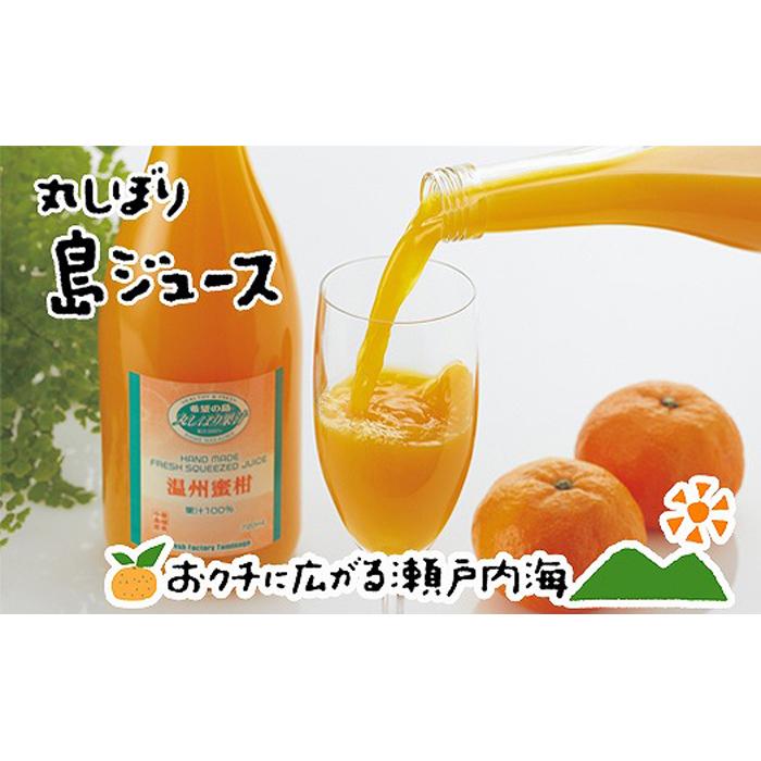 みかんジュース 希望の島 丸しぼり果汁 720ml×2本