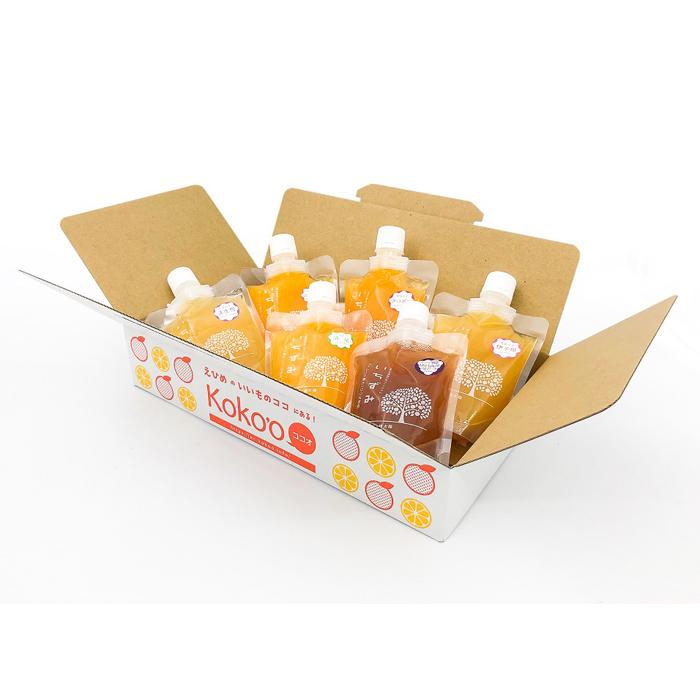 「いちずみ」食べ比べセット６個入り　(ぶどう入り)　(ココオ簡易BOX入り)  | ゼリー 柑橘ゼリー 柑橘ジュレ みかん スイーツ 温州みかん 清見 デコポン 美生柑 伊予柑 はるみ 愛媛県 松山市