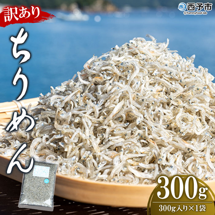 ＜訳あり ちりめん 300g入り 1袋＞ しらす シラス じゃこ 魚 さかな 小魚 海鮮 海産物 水産加工品 おにぎり 具材 おつまみ おやつ ご家庭用