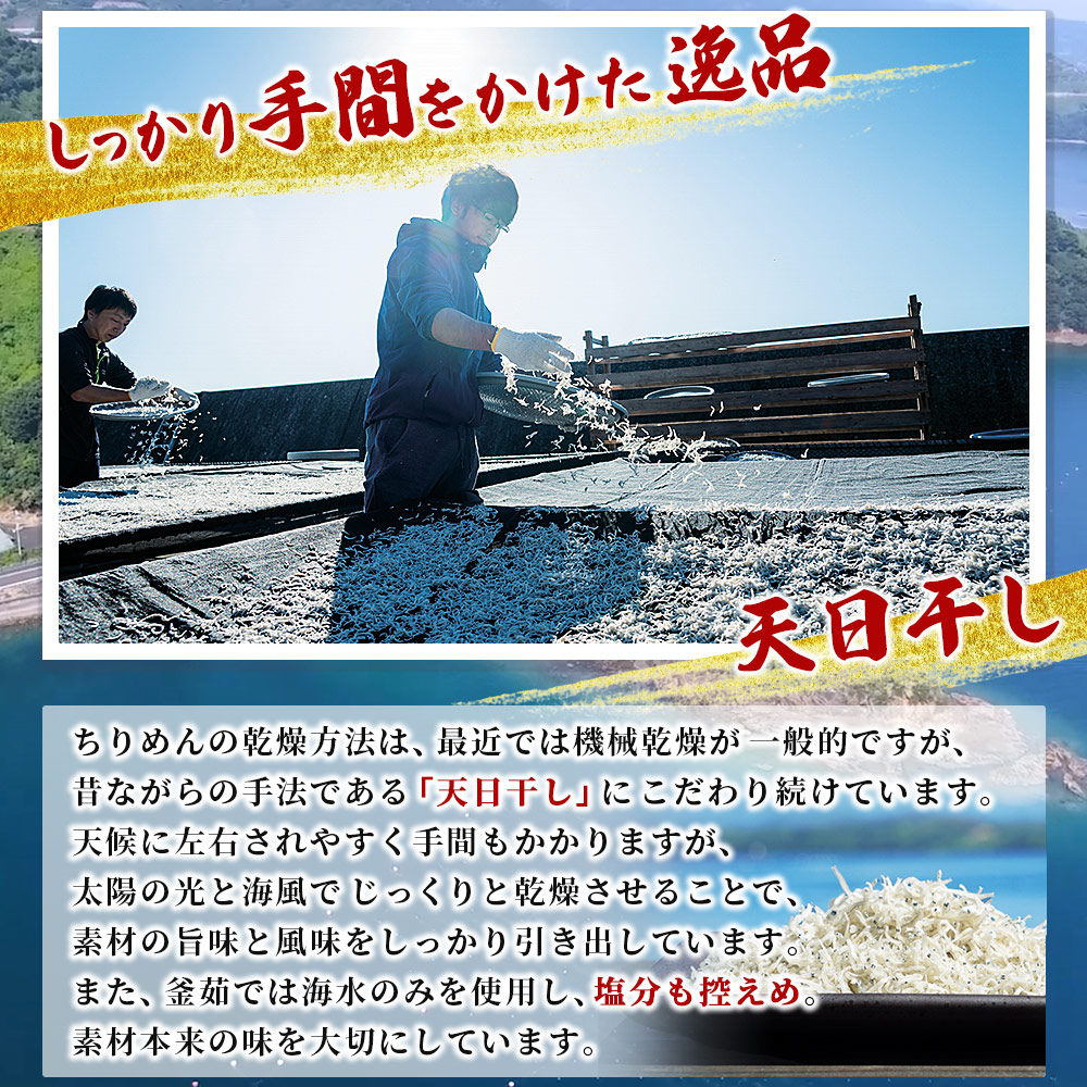 ＜天日干し 訳あり ちりめん 6種セット 合計180g（30g入り×6袋）＞ じゃこ しらす 小魚 詰め合わせ 山椒 生姜 しそわかめ 大根葉 青のり 国産 6セット 海産物 ごはんのお供 肴 ご家庭用