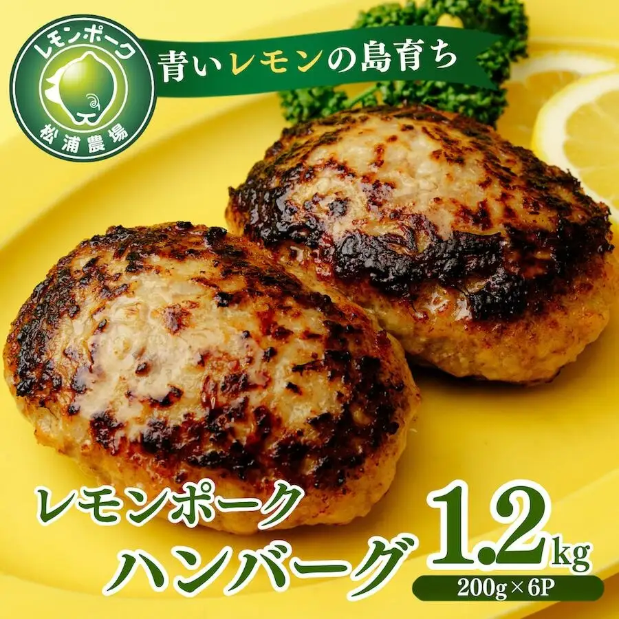 レモンポーク ハンバーグ 100g×2個×6P
