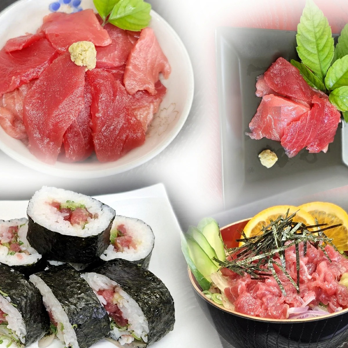 天然本マグロ タタキ身 と 切り落とし セット 合計400ｇ! 刺身 パック 天然マグロ 天然 本まぐろ 尽くし まぐろ 鮪 刺身 切落し お刺身用 高知 室戸 冷凍 究極 瞬間冷凍 高知県 室戸市 tk122
