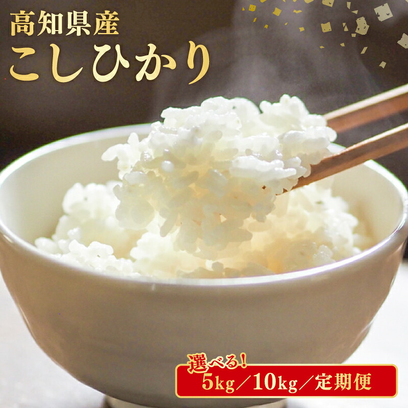 【8月～発送開始！】 令和8年産 米 こしひかり 5～60kg 新米 お米 白米 精米 コシヒカリ ごはん ご飯 高知県産 弁当 おにぎり 料理 高知県安芸市 早場米 甘み 粘り 人気 日本 全国 温暖