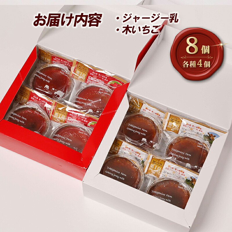 アイスブリュレセットB 8個（ジャージー乳、木いちご 各4個） クリーム キャラメル プリン おやつ お菓子 スイーツ スウィーツ 贈答 贈り物 人気 おすすめ 高知県 南国市 ST003