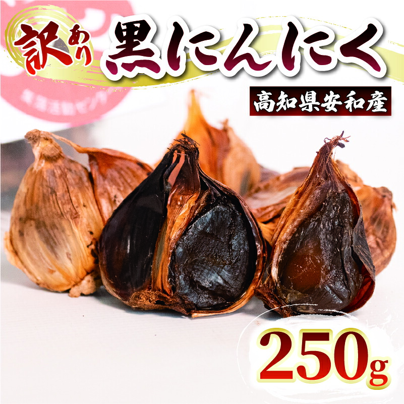 訳あり 黒にんにく250g 野菜 高知 須崎