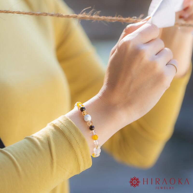 たくさんの幸せを手に入れる大開運パワーストーンブレスレット(開運01)･6mm玉 HJ025 ブレスレット レディース メンズ ペア 天然石 パワーストーン 意味 お守り 玉 石 贈答 高知県 須崎市