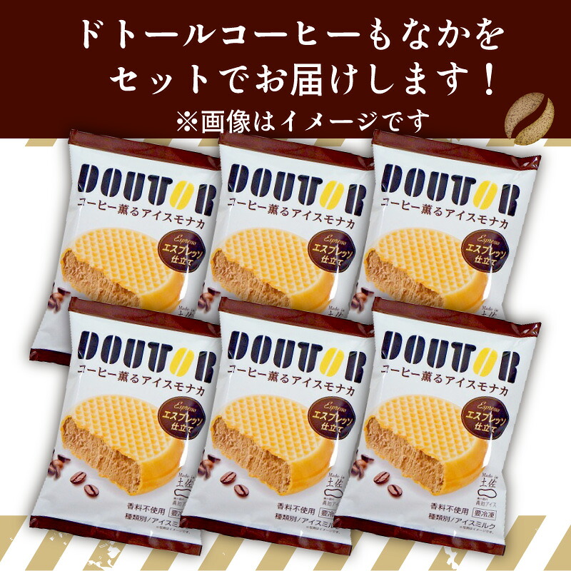 ドトール コーヒー アイス もなか 6 ~ 18 個 セット 詰め合わせ ご当地 あいす 最中 本格 珈琲 アイスクリーム ケーキ 夏 季節 スイーツ デザート おやつ 甘い 高知県 須崎市