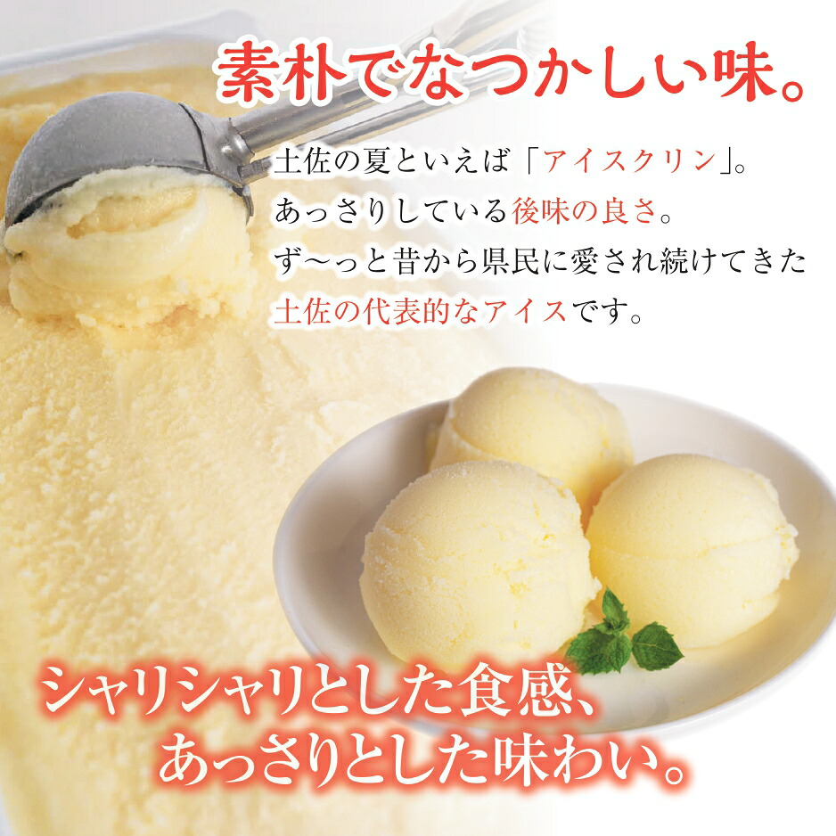 昔ながらの アイスクリーム 業務用 2L アイスクリン 高知アイス ふるさとの味 ご当地アイス あっさり 爽やか アイス バニラ 昔ながらの スイーツ デザート おやつ 高知県 須崎市 ICE039