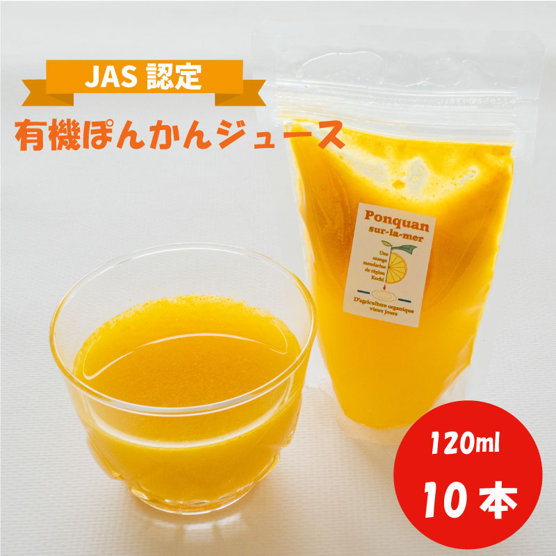 ポンカンジュース 120ml×10個