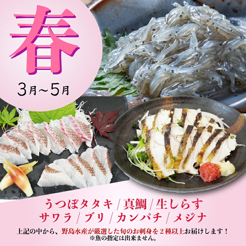 選べる回数 刺身 定期便 小容量 1年 産地直送 刺身 カット済み 一人暮らし 少量 高知 厳選 お任せ 春夏秋冬 お楽しみ 冷凍 野島水産 かんたん解凍 お手軽 かつおタタキ 真鯛 ブリ マグロ 生