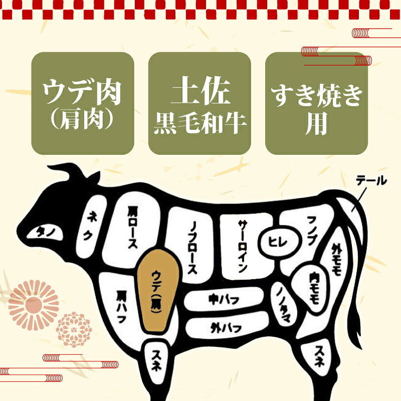 【定期便12回】土佐黒毛和牛ウデ肉すき焼き用 計14.4kg(1.2g×12ヶ月連続お届け) 3Nコース | 特撰 ウデ肉 肩肉 最上位等級 A4 A5 最高ランク 贅沢 すきやき スキヤキ用 鍋