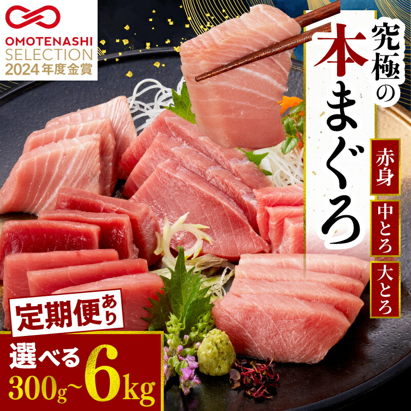 本マグロ 赤身 中トロ 大トロ 3種 セット 500g