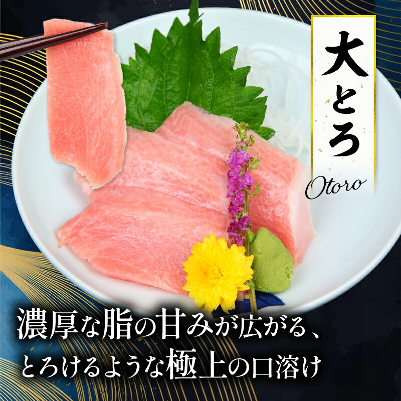 本マグロ 赤身 中トロ 大トロ 3種 セット 500g