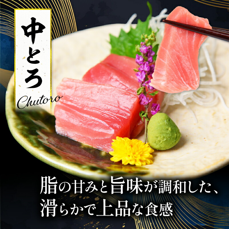 本マグロ 赤身 中トロ 大トロ 3種 セット 500g