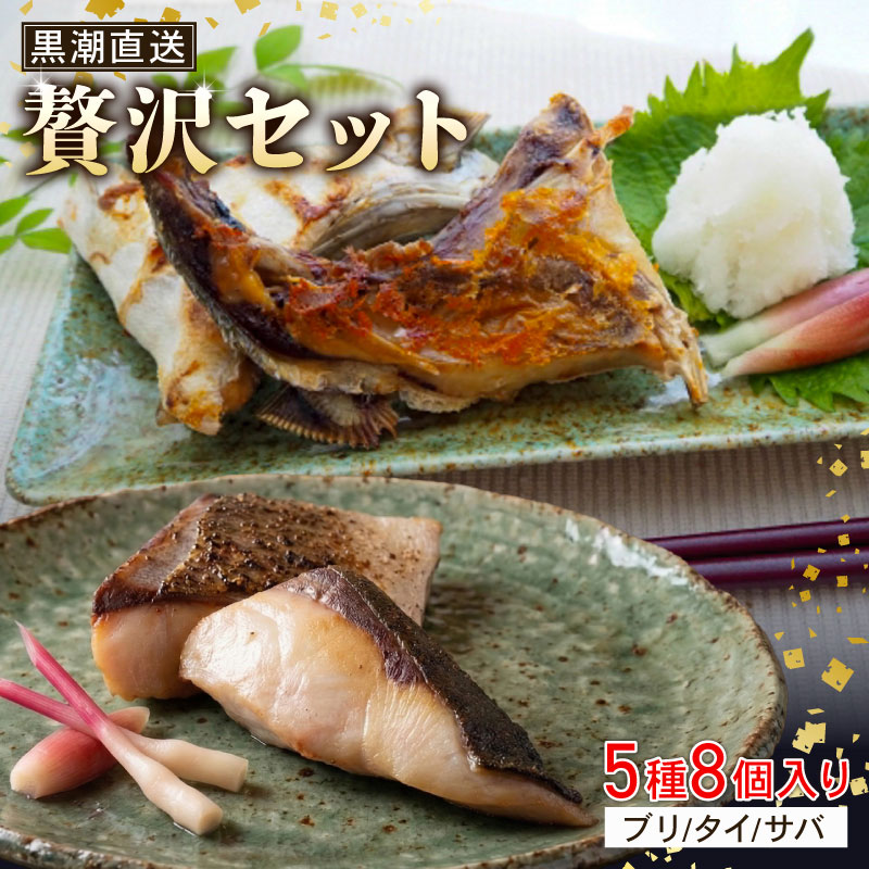 詰め合わせ ( 干物 からあげ みりん漬け ) 5種 8個 魚介 セット 魚介類 冷凍 ぶり さば たい 魚 焼き魚 みりん漬け 鰤 鯖 鯛 水産加工品 鮮魚 さかな 小分け 加工品 惣菜 和食 おか