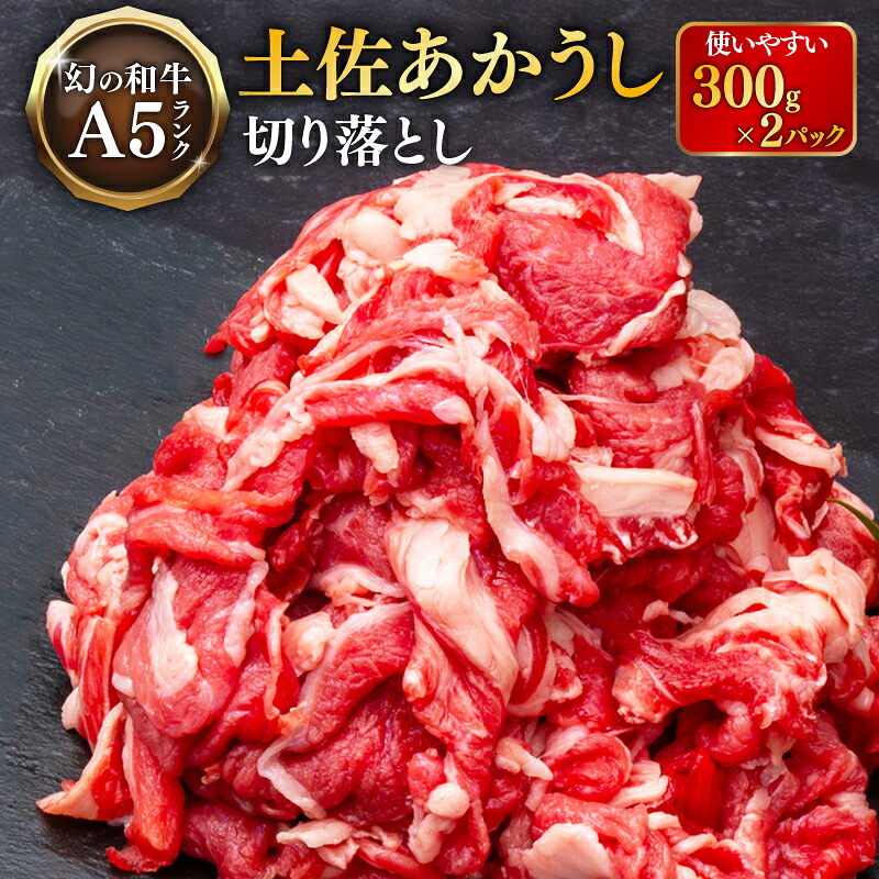 土佐あかうし 切り落とし 600g 300g×2 牛肉 和牛 細切れ こま切れ 小間切れ あかうし 土佐 赤牛 赤うし あか牛 ブランド牛 国産 国産牛 高級 ステーキ ロース カルビ MT0001